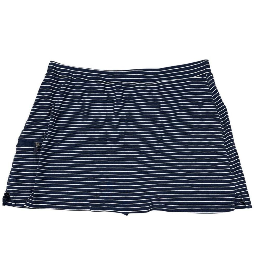 Jones New York Women's Striped Skort size XL